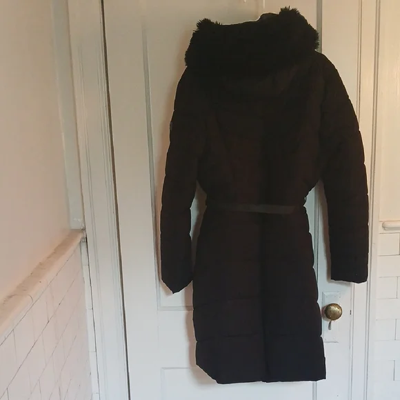 DKNYC Black Puffer Jacket Sleek Insulated Design - Picture 9 of 16